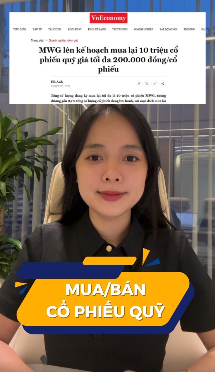 Hiểu về hoạt động của Mua/Bán cổ phiếu quỹ 