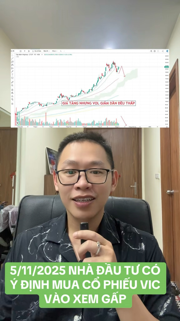 NHÀ ĐẦU TƯ CÓ Ý ĐỊNH MUA CỔ PHIẾU VIC VÀO XEM GẤP 