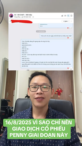 VÌ SAO CHỈ NÊN GIAO DỊCH CỔ PHIẾU PENNY GIAI ĐOẠN 