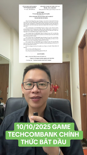 GAME TECHCOMBANK CHÍNH THỨC BẮT ĐẦU #hieuhanhgia #