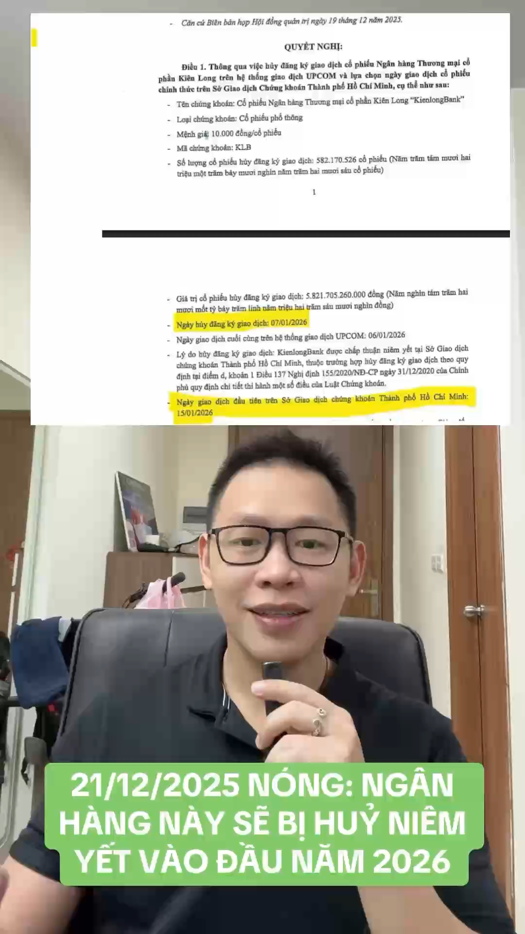 NÓNG: NGÂN HÀNG NÀY SẼ BỊ HUỶ NIÊM YẾT VÀO ĐẦU NĂM