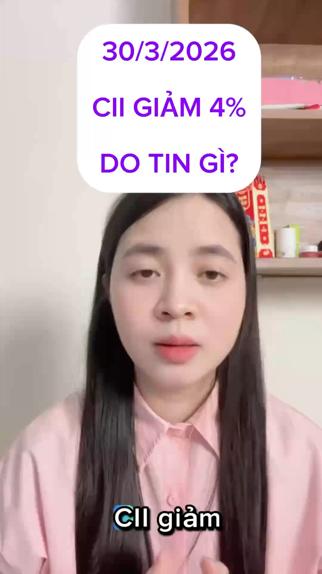 30/3/2026 Lý do CII giảm 4% #vnindex #linhpandora 