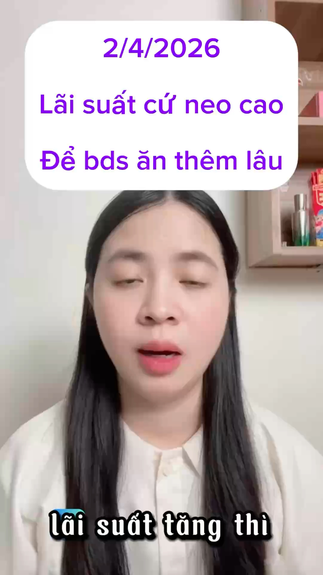 2/4/2026 Lãi suất cứ neo cao để BDS ăn thêm lâu #l