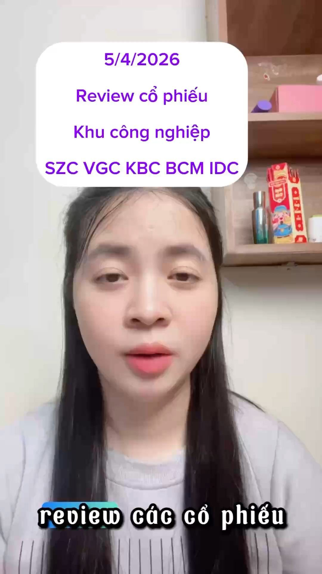5/4 Review cổ phiếu Khu công nghiệp SZC VGC KBC BC