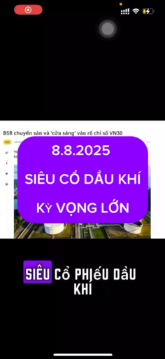 8.8.2025 SIÊU PHẨM DẦU KHÍ 2025? #vnstocks #linhpa