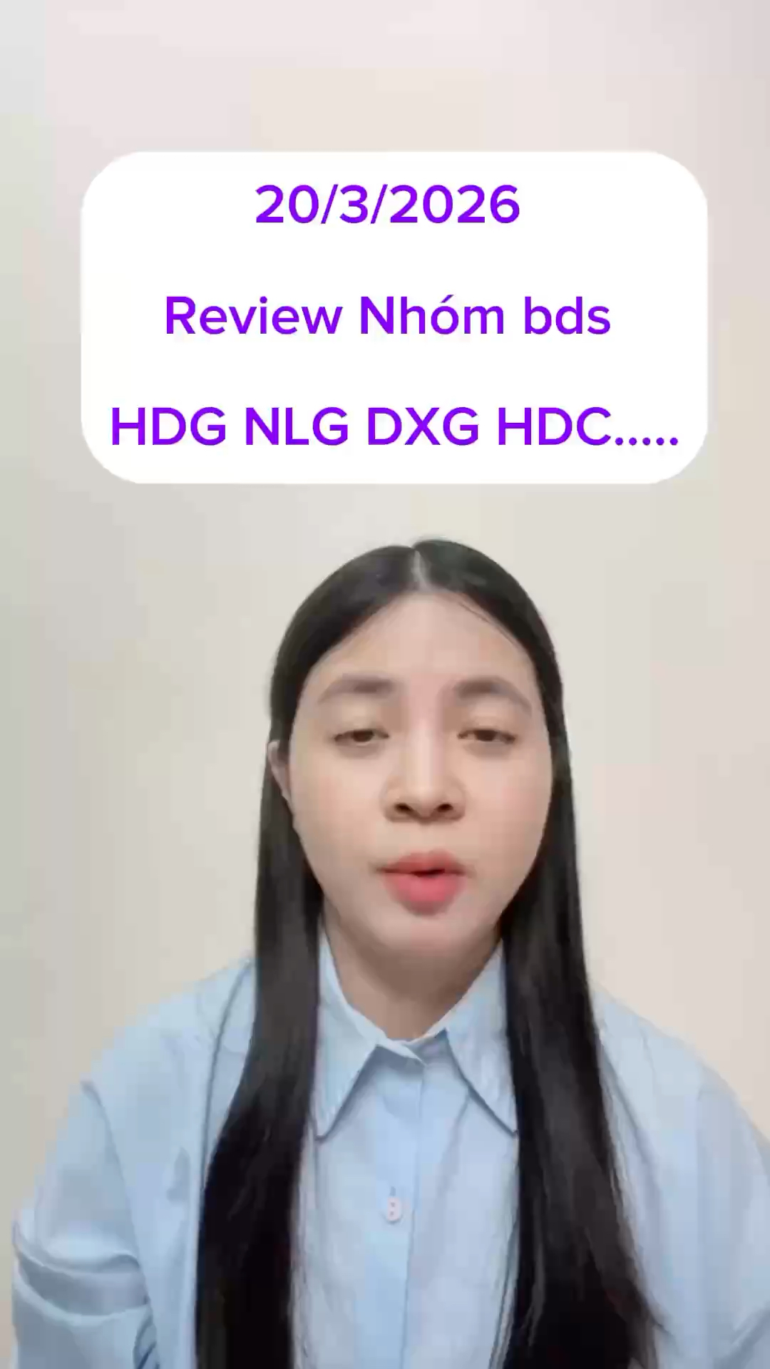 20/3/2026 Review  nhóm bds HDG NLG DXG HDC.... #vn