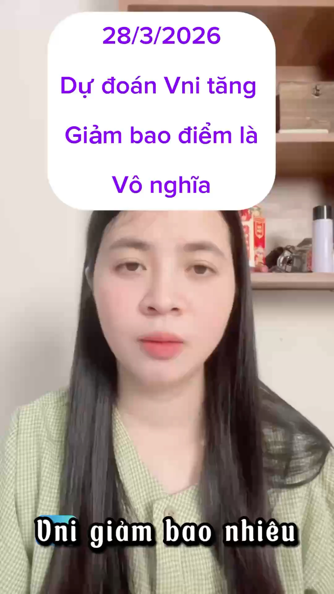 28/3/2026 Dự đoán Vni tăng giảm bao điểm là vô ngh