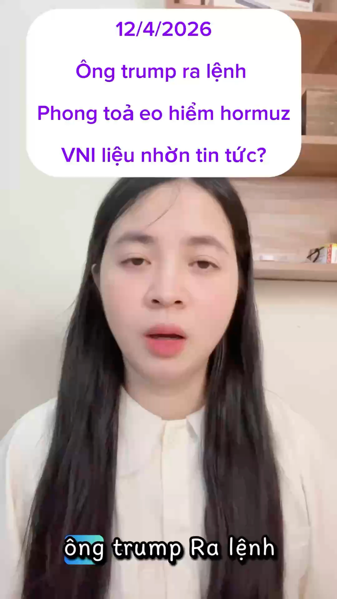 12/4/2026 Ô Trump phong toả eo biển Hormuz Vni liệ