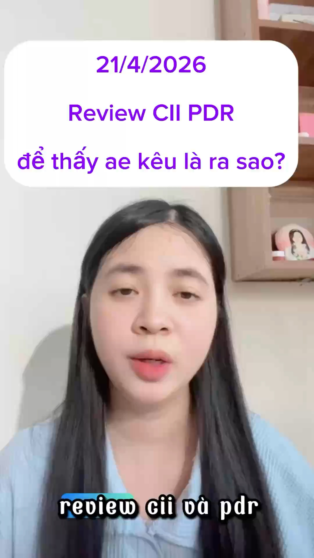 21/4/2025 Review CII PDR để thấy ae kêu ra sao? #v