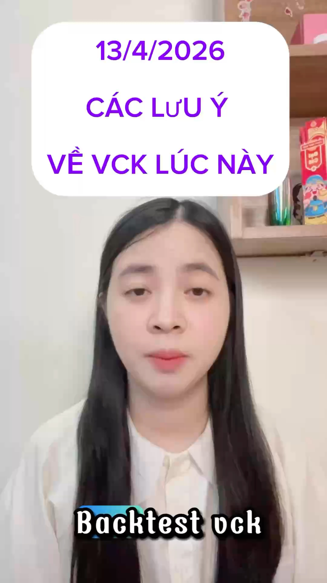 13/4/2026 CÁC LƯU Ý VỀ VCK LÚC NÀY #vnindex #linhp