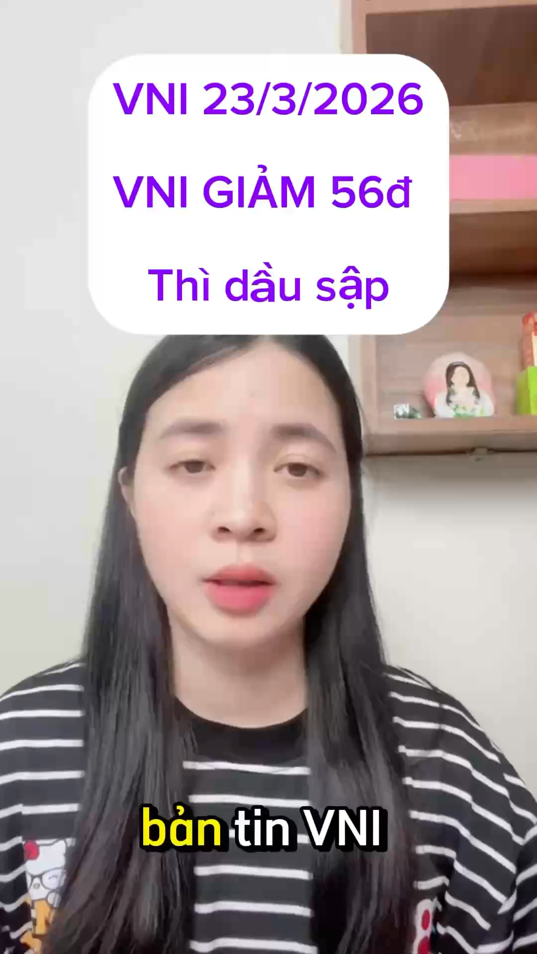 VNI 23/3/2026 VNI GIẢM 56đ thì dầu sập #vnindex #l