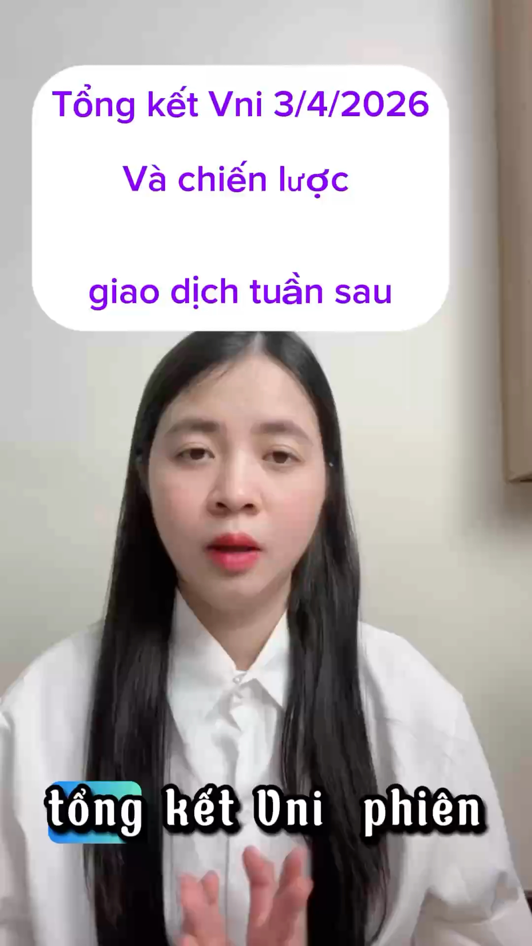 Tổng kết Vni 3/4/2026 và chiến lược giao dịch tuần