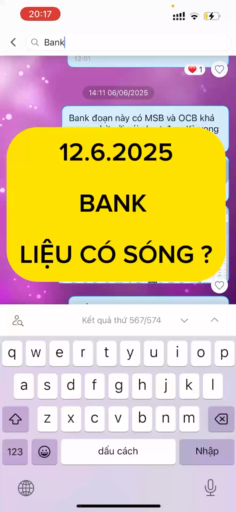 12.6.2025 BẠN LIỆU CÓ SÓNG KHÔNG? #vnstocks #cophi