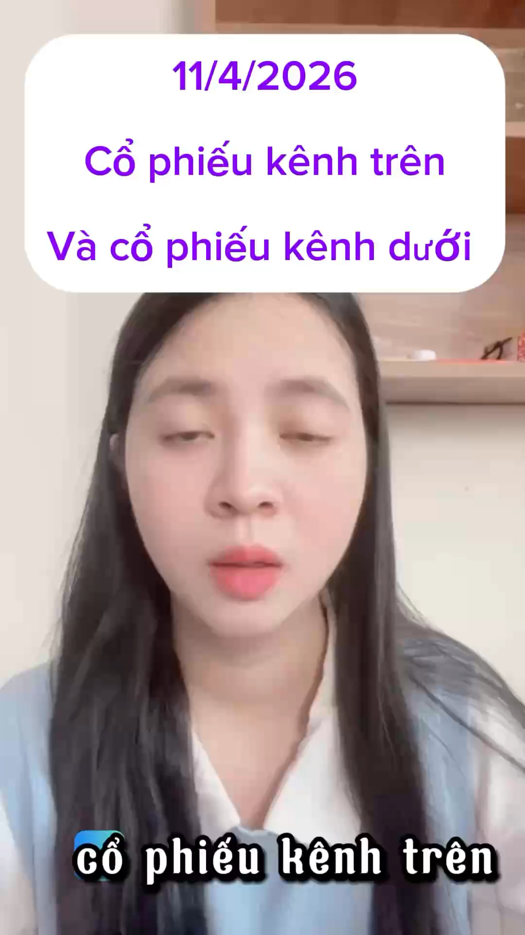 11/4/2026 Cổ phiếu kênh trên và cổ phiếu kênh dưới
