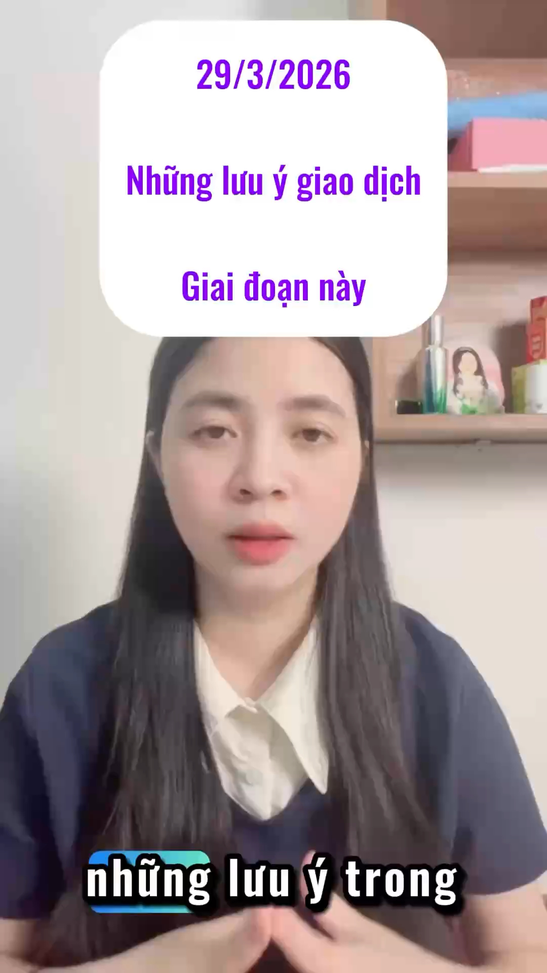 29/3/2026 Những lưu ý giao dịch giai đoạn này #vni