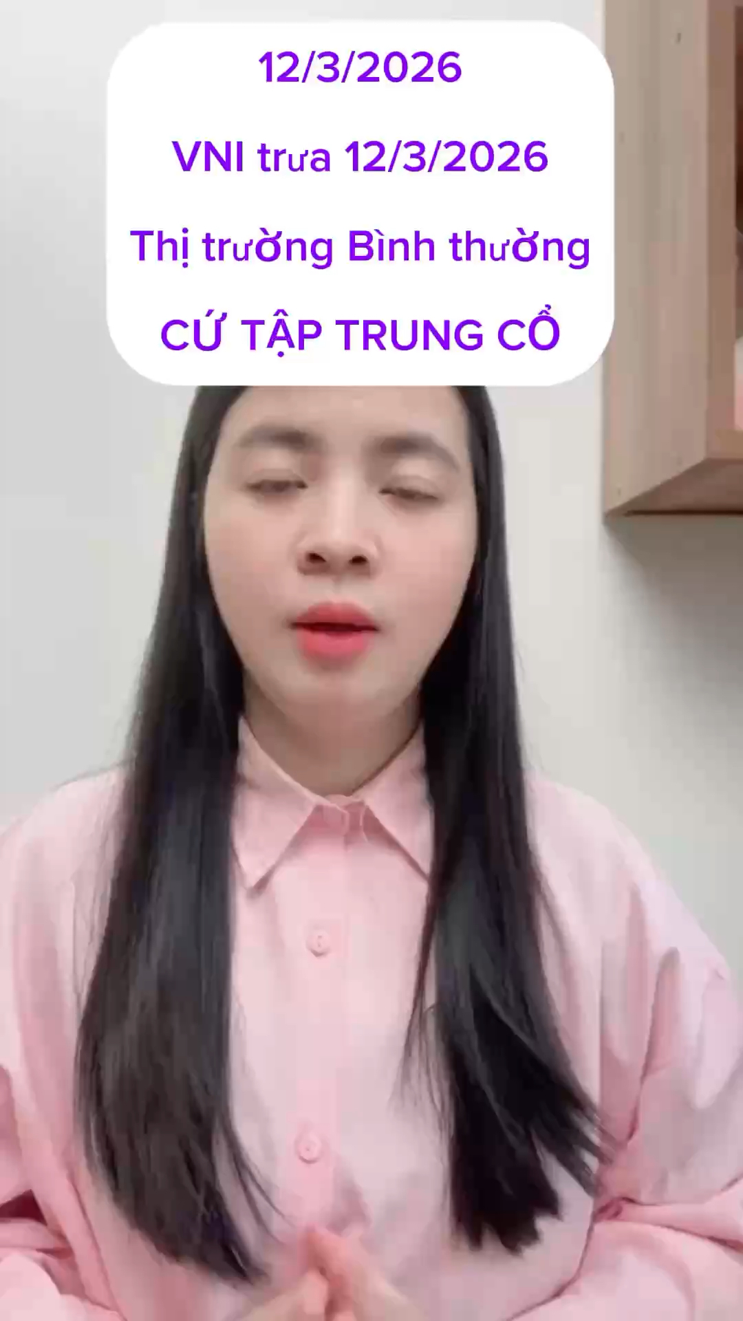 Bản tin vni trưa 12/3/2026 Thị trường bình thường 