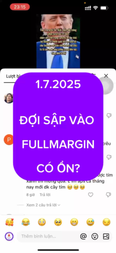 ĐỢI SẬP ĐỂ FULLMARGIN NGAY LIỆU CÓ ỔN ? 