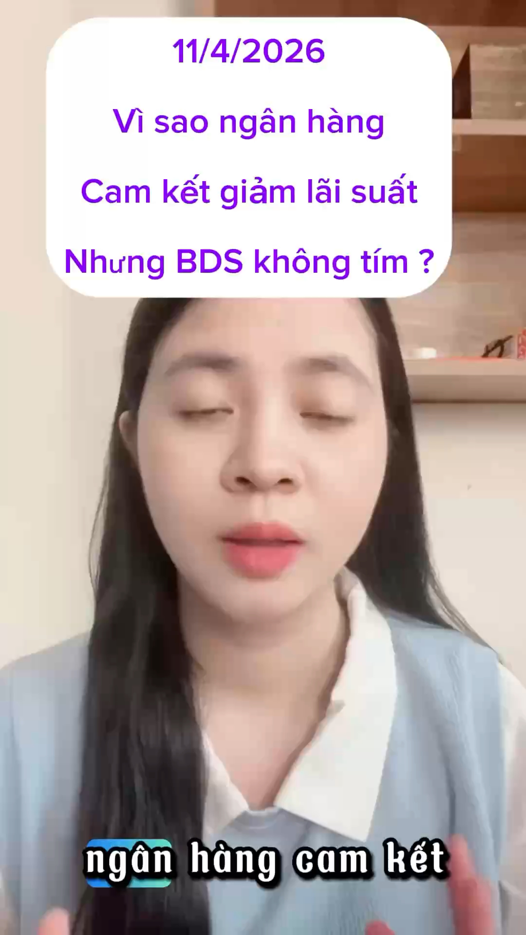 11/4/2026 Vì sao ngân hàng cam kết giảm lãi suất n