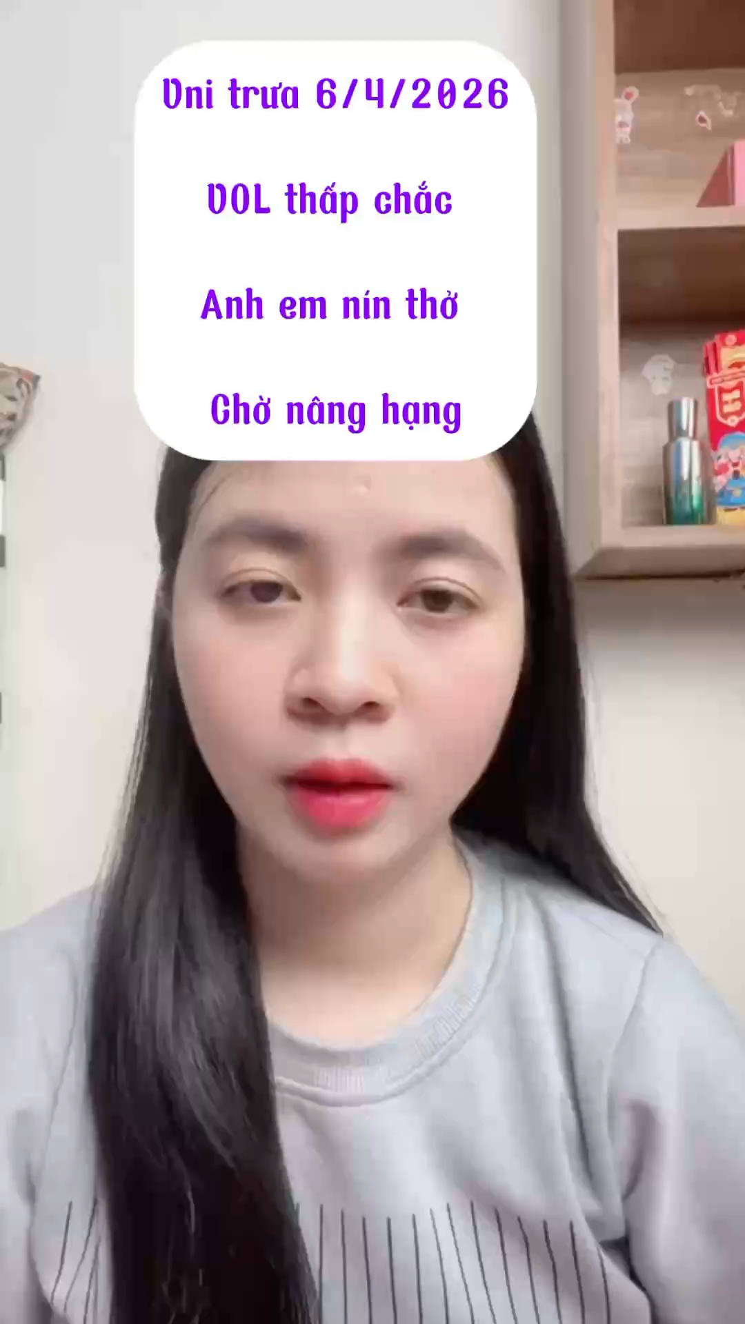 Vni trưa 6.4.2026 VOL THẤP CHẮC ANH EM NÍN THỞ CHỜ