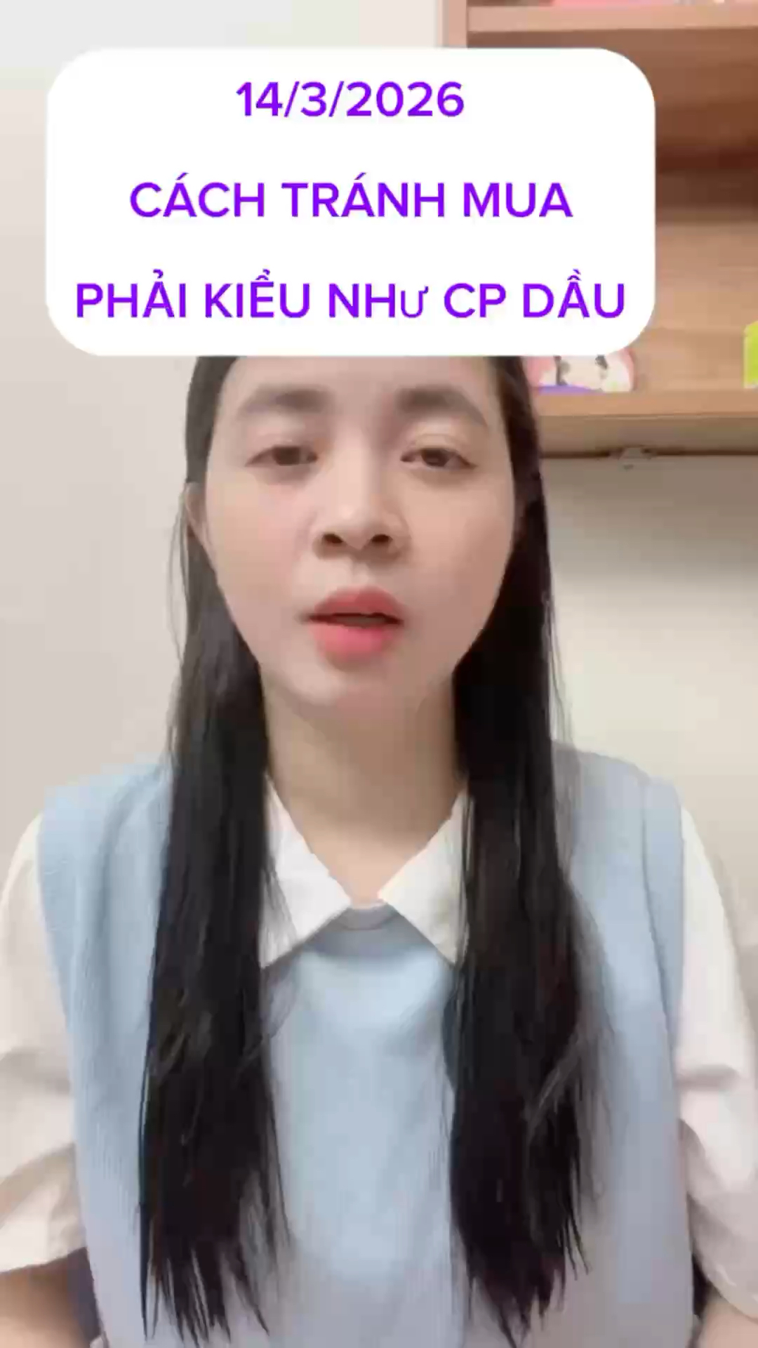 14/3/2026 CÁCH ĐỂ TRÁNH MUA PHẢI KIỂU NHƯ CỔ PHIẾU