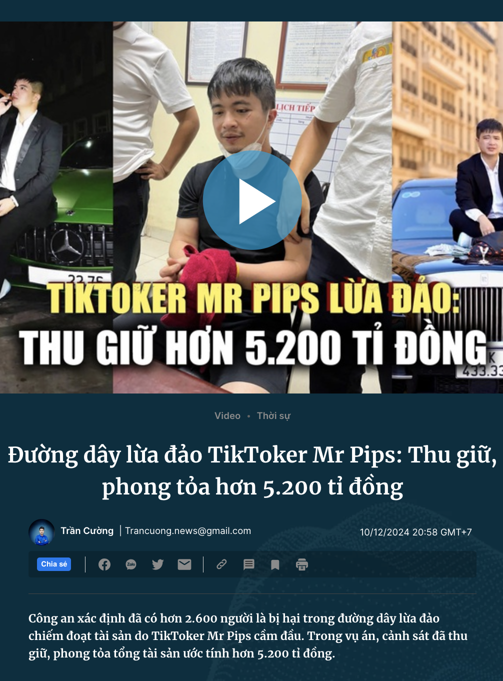 Đầu tư sàn ảo ? Tiền mất tật mang | P2
