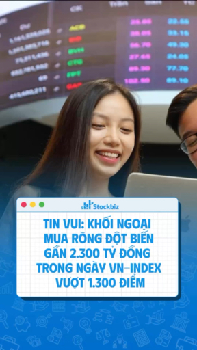 Khối ngoại mua ròng đột biến trong phiên VNINDEX v