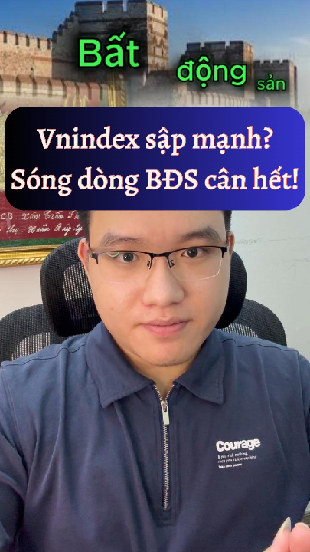 Vnindex giảm 35 điểm thị trường liệu có sập?