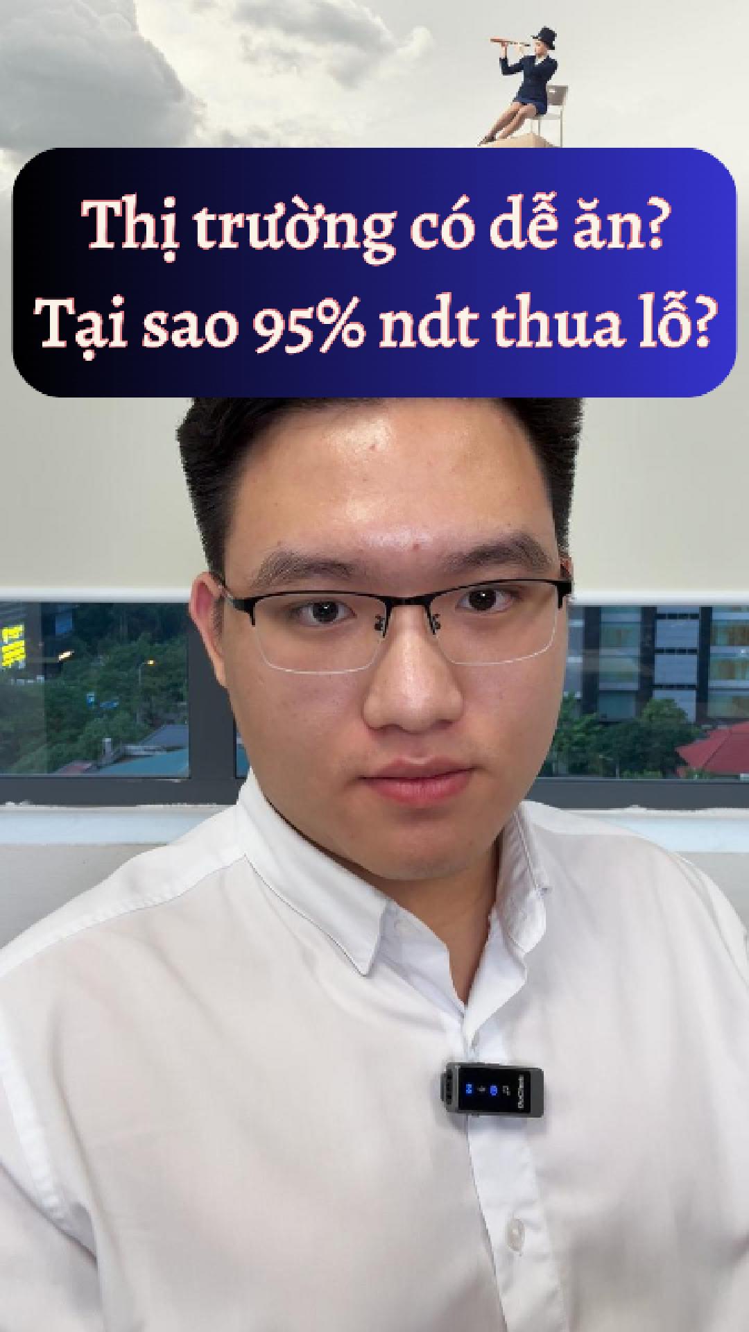 Tại sao 95% nhà đầu tư chứng khoán thua lỗ ? 