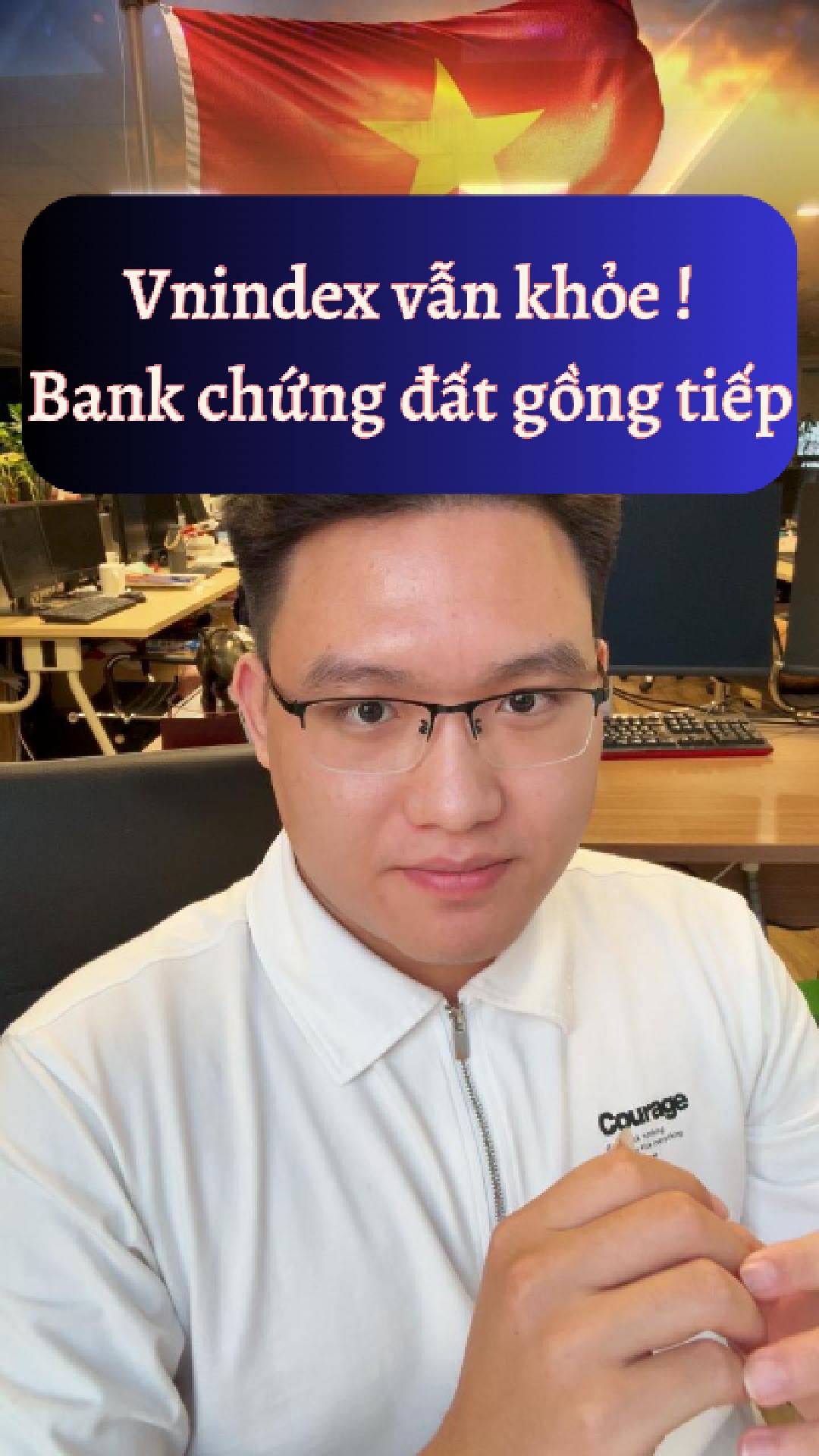 Vnindex vẫn rực rỡ mừng đại lễ ! Xanh lòng đỏ vỏ