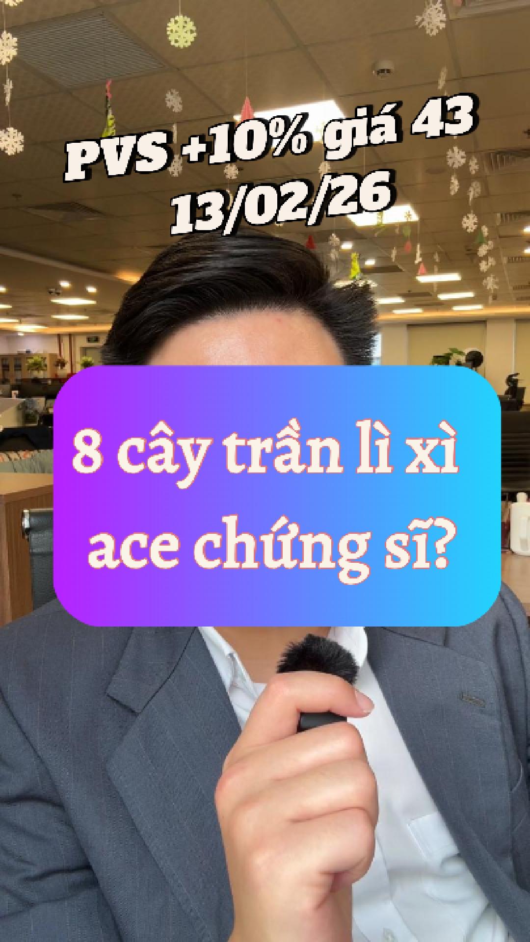 8 cây trần lì xì cổ đông PVS - dầu khí? 