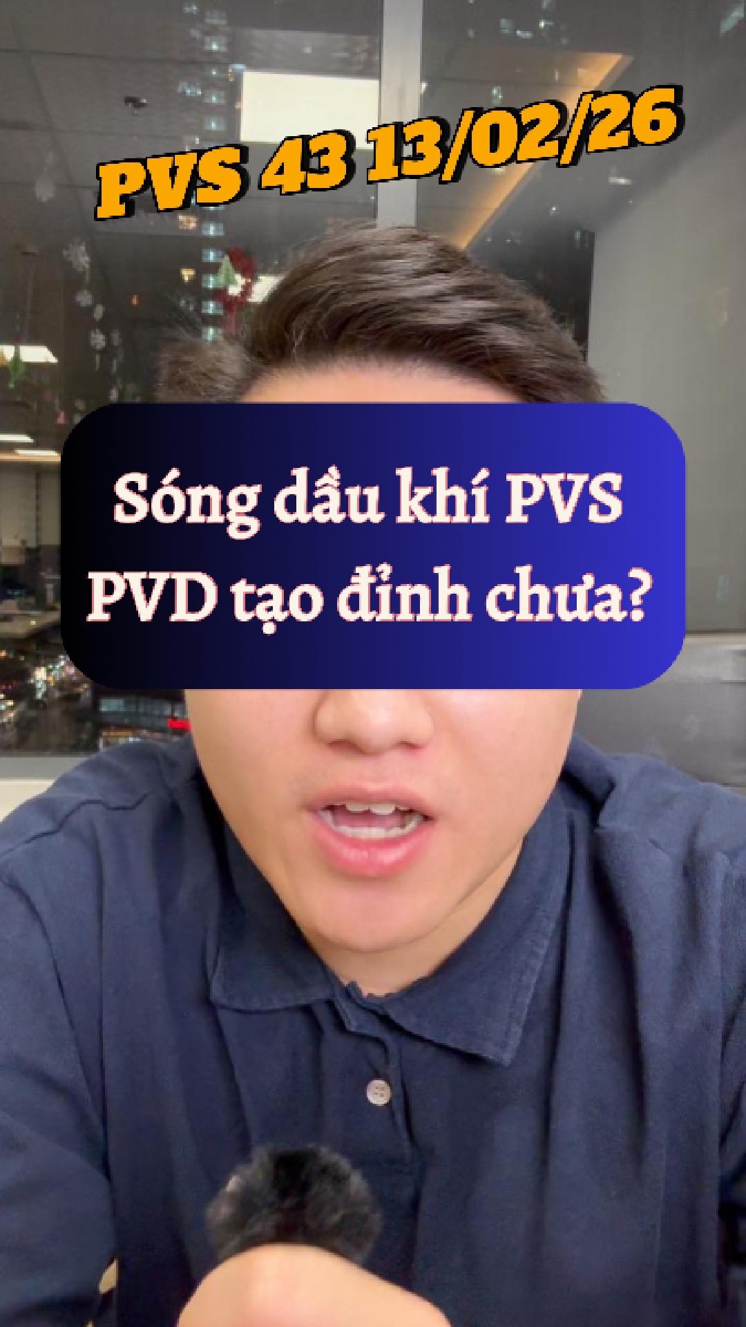 Dầu khí tạo đỉnh? PVS PVD còn mua được không? 