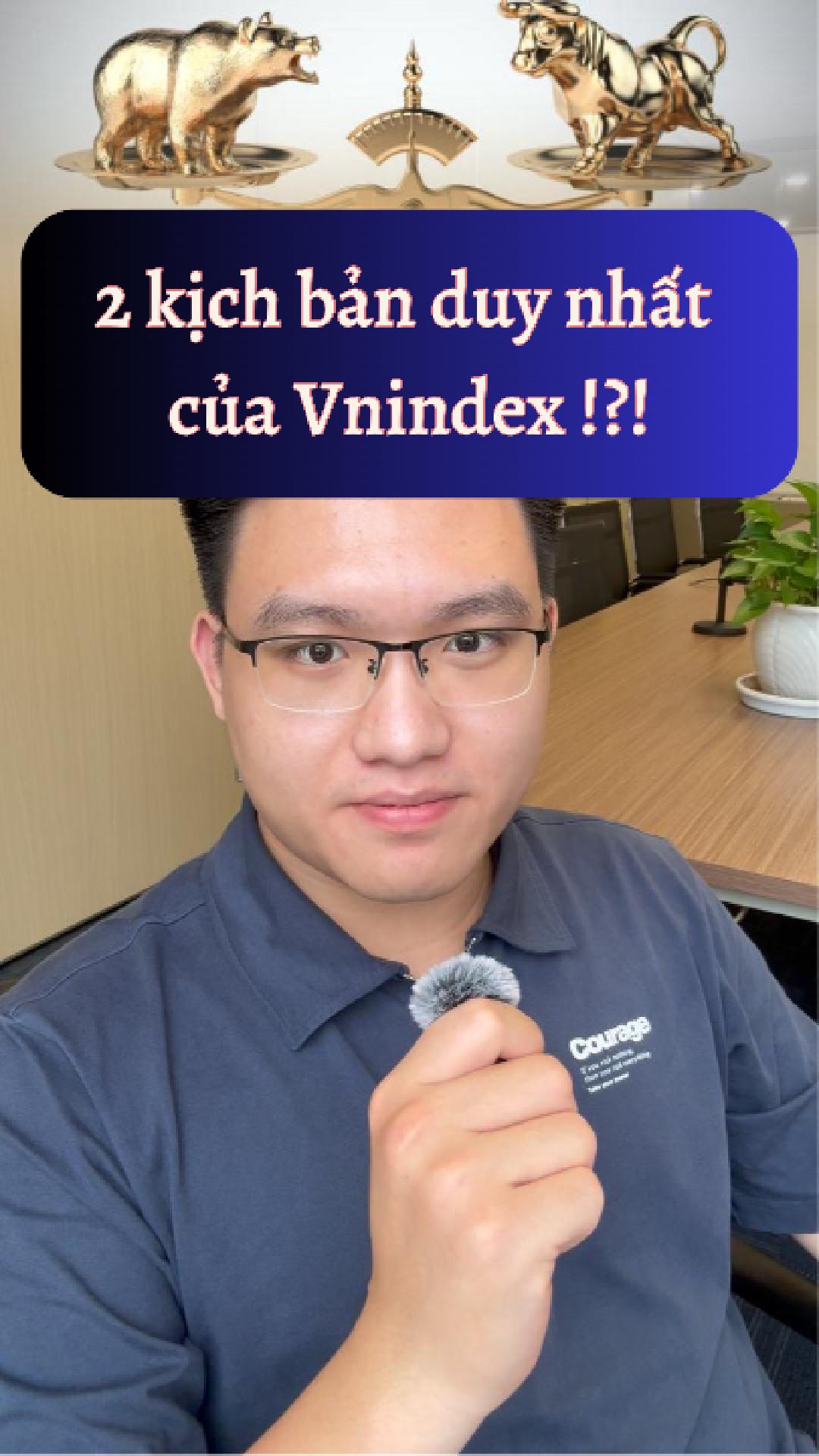 Vnindex khi nào chỉnh xong? 2 kịch bản duy nhất ! 