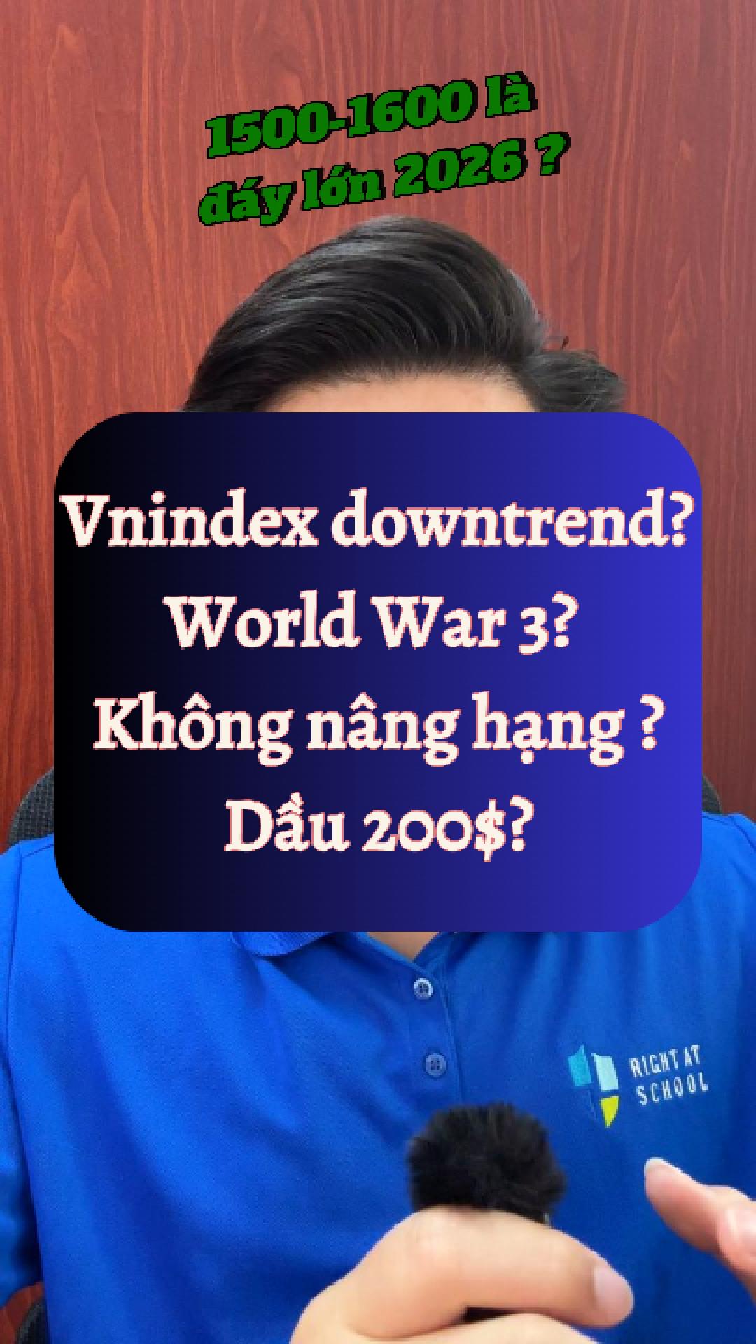 Vnindex có lý do gì để Downtrend không? 