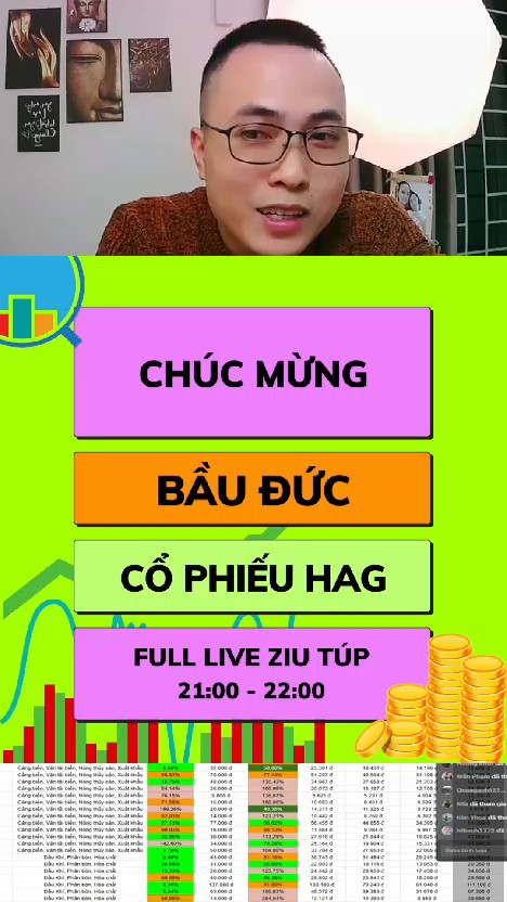 CHÚC MỪNG CỔ ĐÔNG HAG
