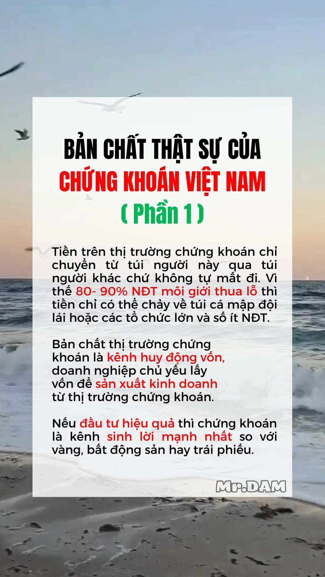 BẢN CHẤT CỦA TTCK VIỆT NAM ( Phần 1) 