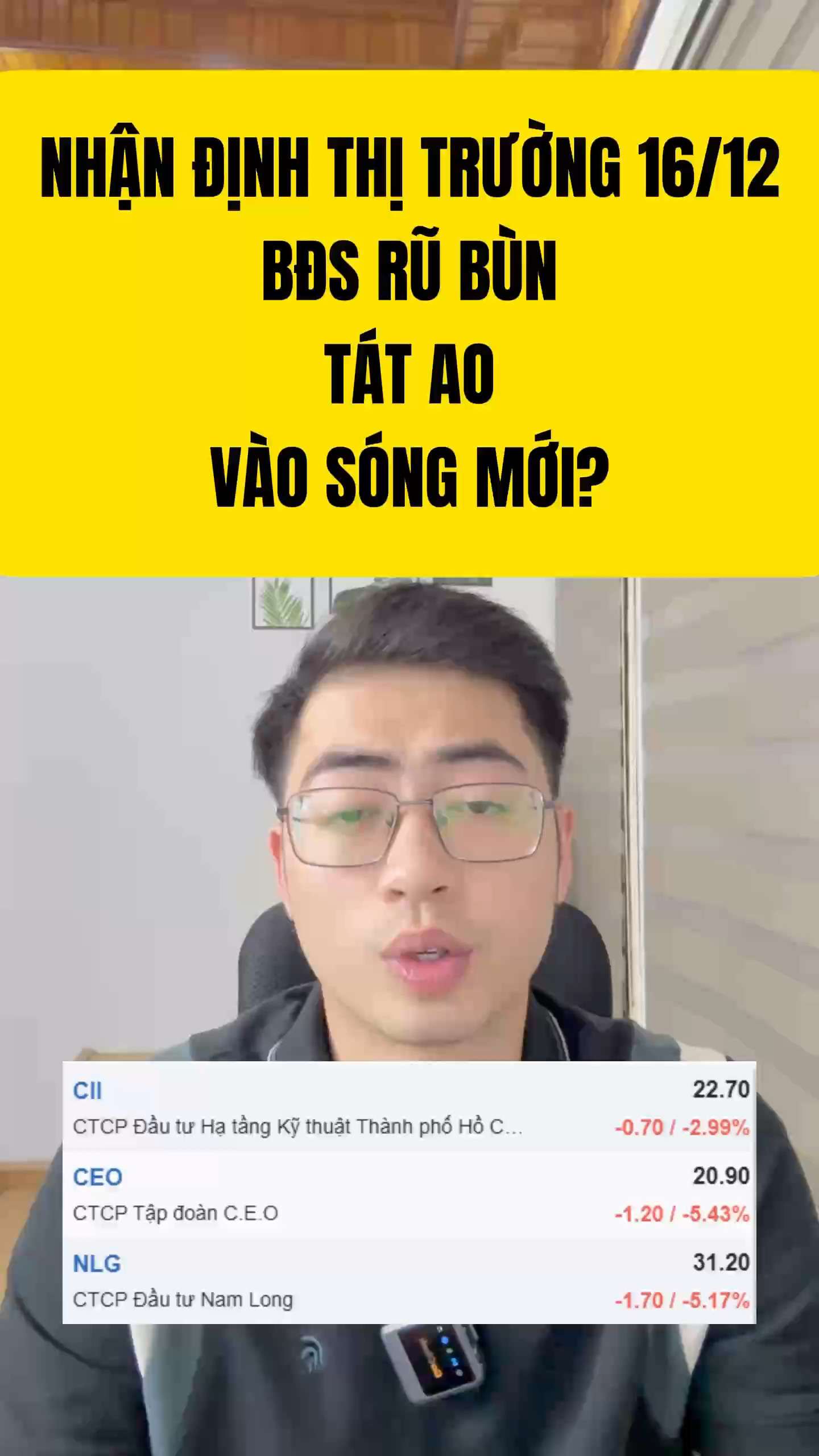 Nhận định thị trường 16/12: BĐS vào sóng mới? #nta