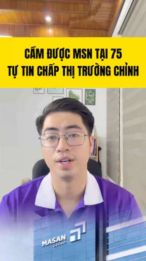 MSN cầm dưới 75 thì tự tin lên nhé bà con #chungkh