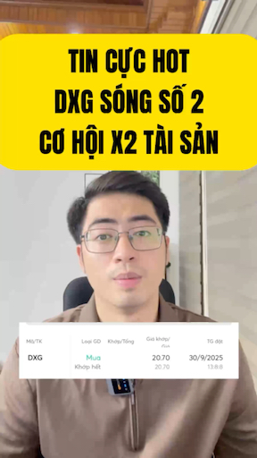 DXG sẽ là 1 trong những mã BĐS cả nhà phải quan tâ