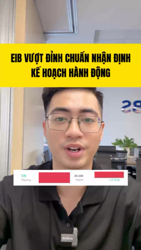 Giá bao nhiêu thì chốt lời EIB? #investing #xuhuon