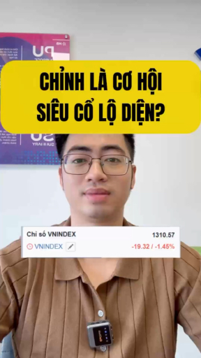 Chỉnh là cơ hội. Siêu cổ phiếu lộ diện! #chungkhoa