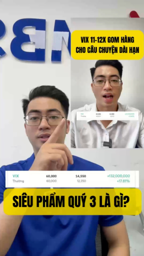 Nụ cười chiến thắng của người chia sẻ VIX từ vùng 
