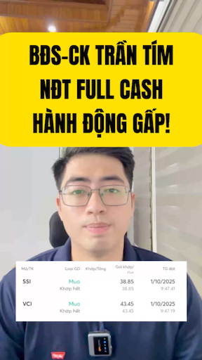 NĐT đang cầm tiền chú ý! #chungkhoannta #dautu #da