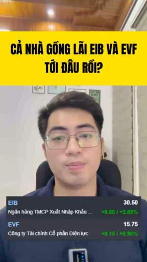 Tiếp tục nắm giữ EIB và EVF #chungkhoannta #dautu 