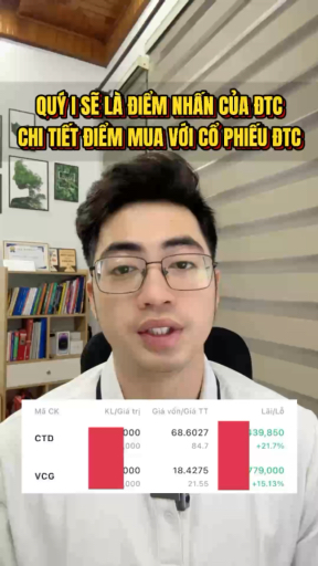 ĐTC bao giờ thì chốt lời ? 