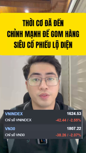 Tại sao phải bán hoảng loạn? Cái gì cũng có cách g