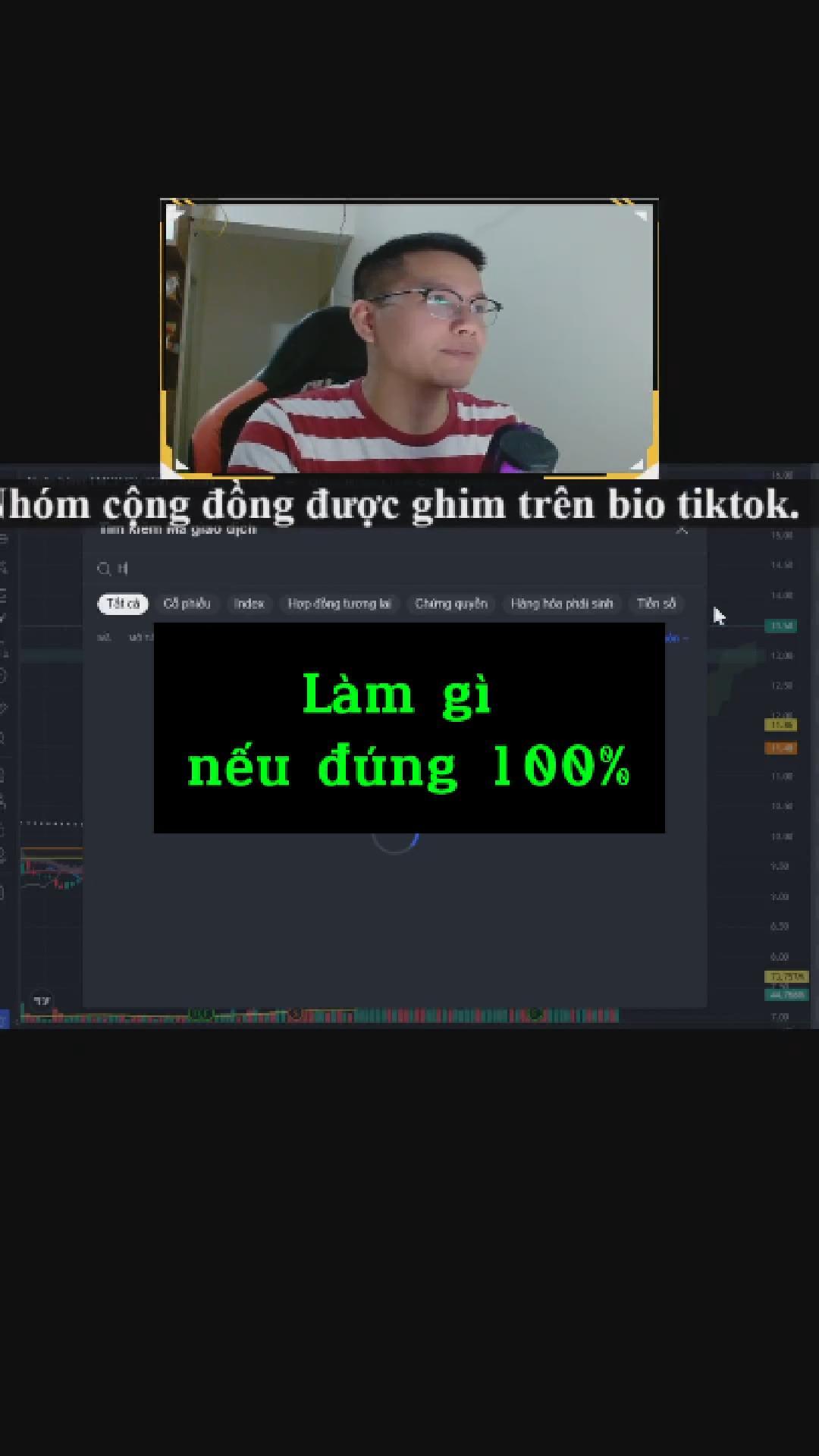 Làm gì nếu bạn đúng 100%  #chungkhoan #itstockvn 