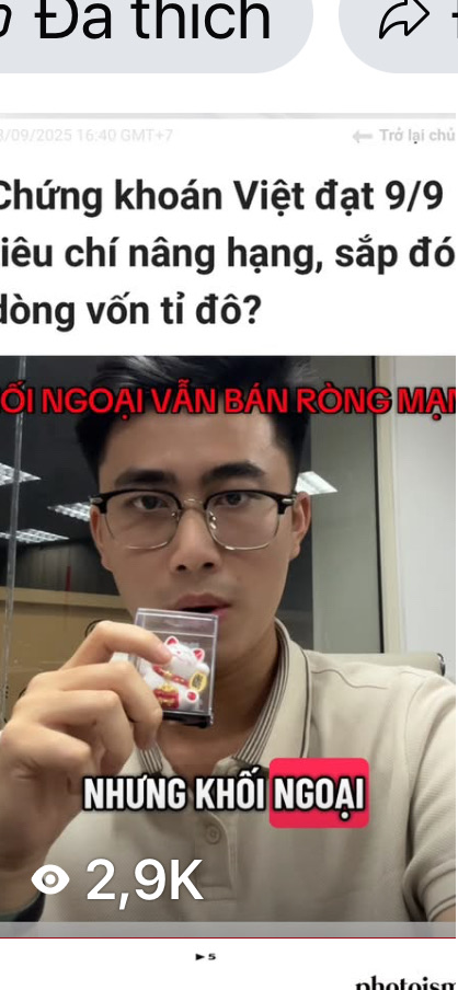 Nghịch lý tại sao thị trường chứng khoán sắp nâng 