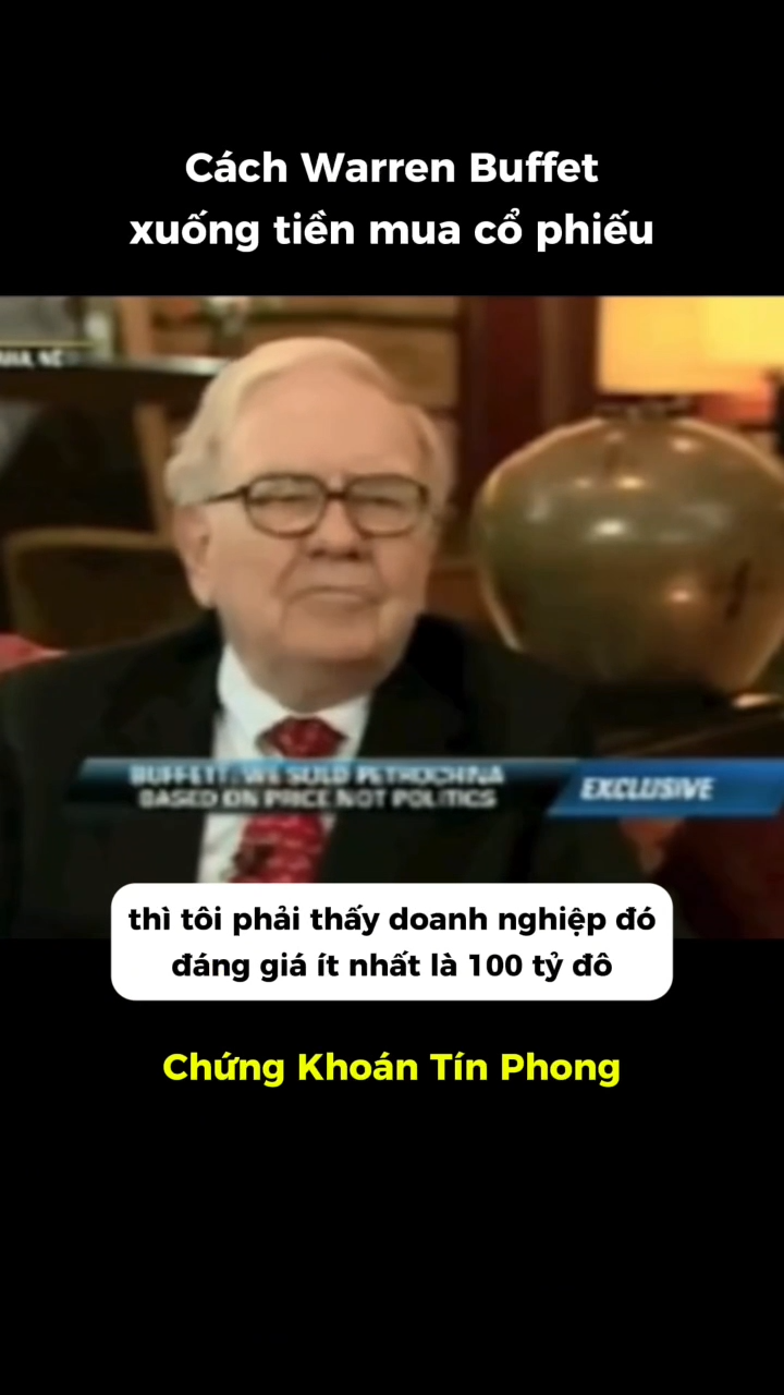 Cách Warren Buffett xuống tiền mua cổ phiếu

Warre
