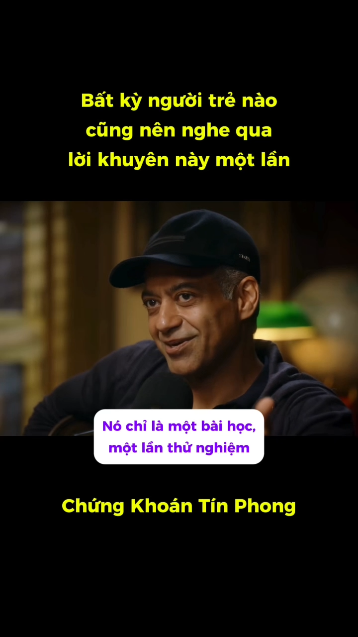 Bất kỳ người trẻ nào cũng nên nghe lời khuyên này
