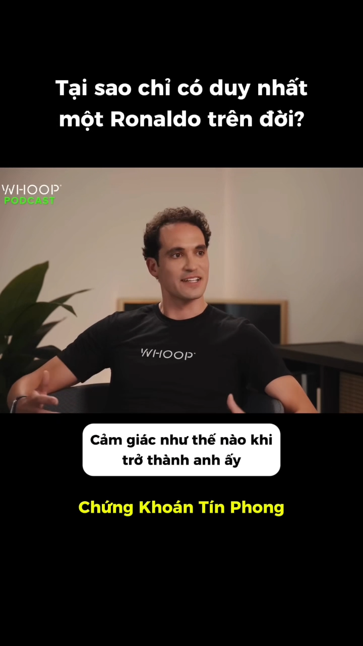 Ronaldo nói rằng ai cũng muốn giống anh, nhưng rất